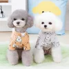 Wholesale of new spring and summer bear T-shirts, dog clothes, pet dog clothes and cute autumn clothing and accessories details Picture
